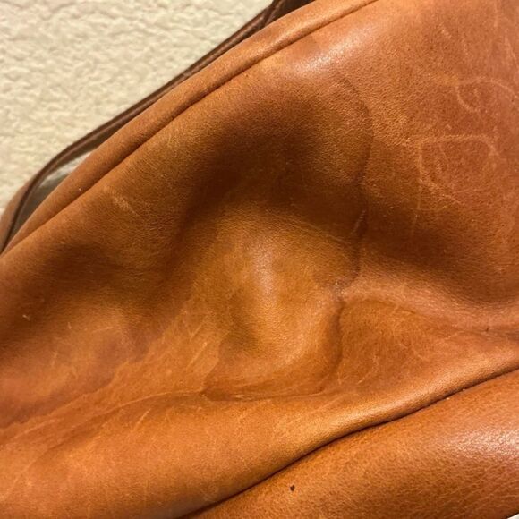 Madewell Large Lorimer Leather Backpack in English Saddle